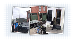Cyclist Finds Wife's Stolen Car In Traffic As Driver Runs Away In Panic